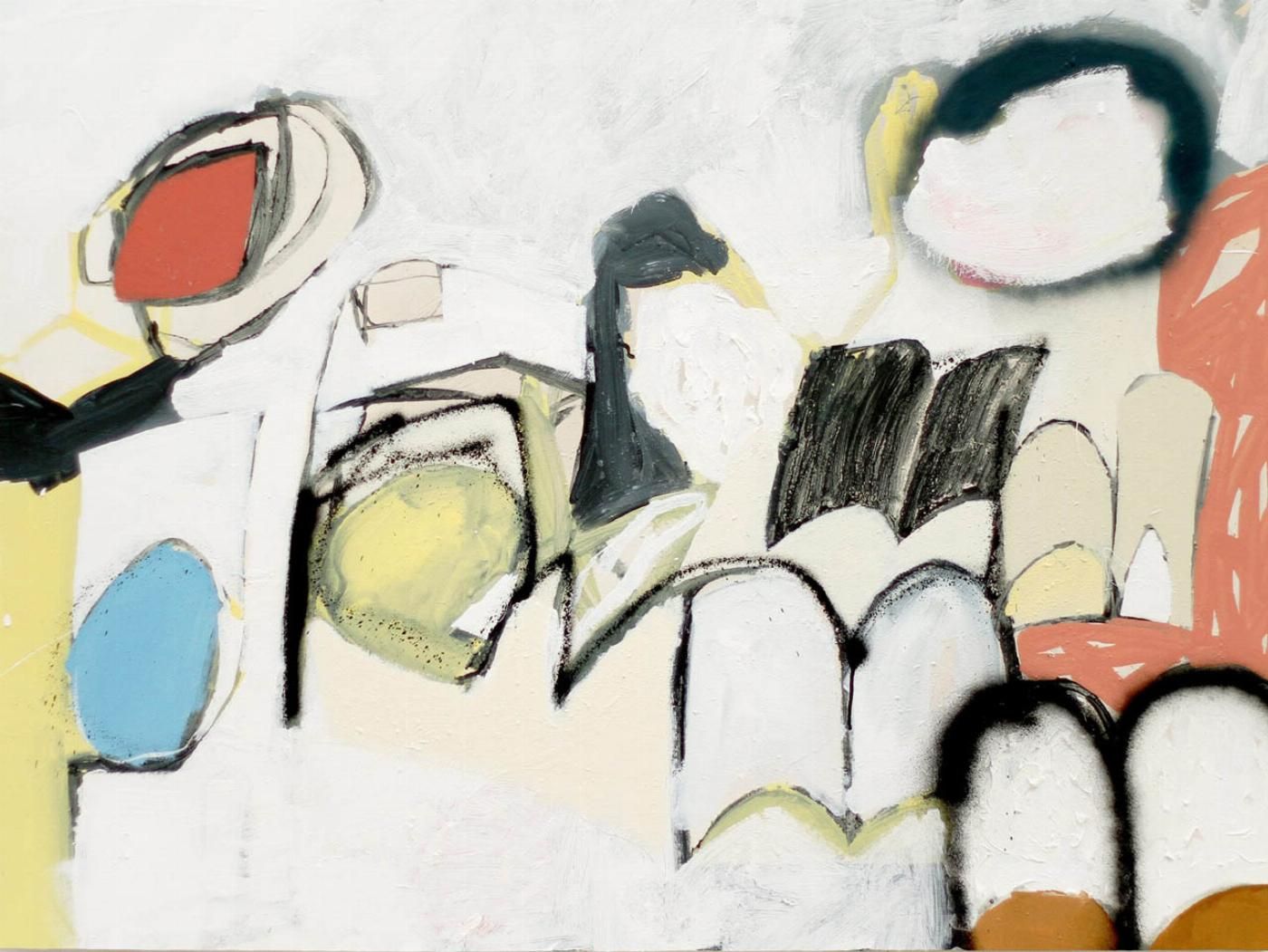 Obra de arte abstracta