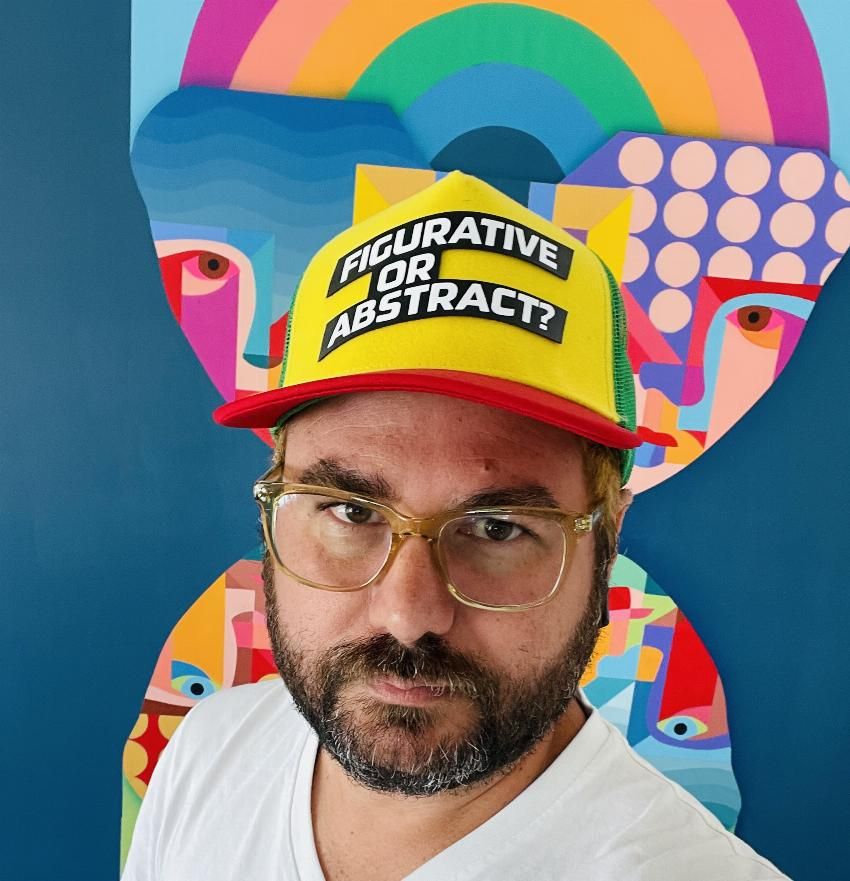 Leonardo Moleiro artista venezolano que ahonda en el cubismo gráfico