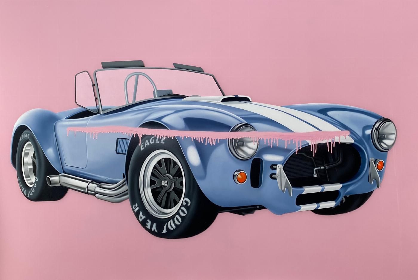 cuadro coche deportivo