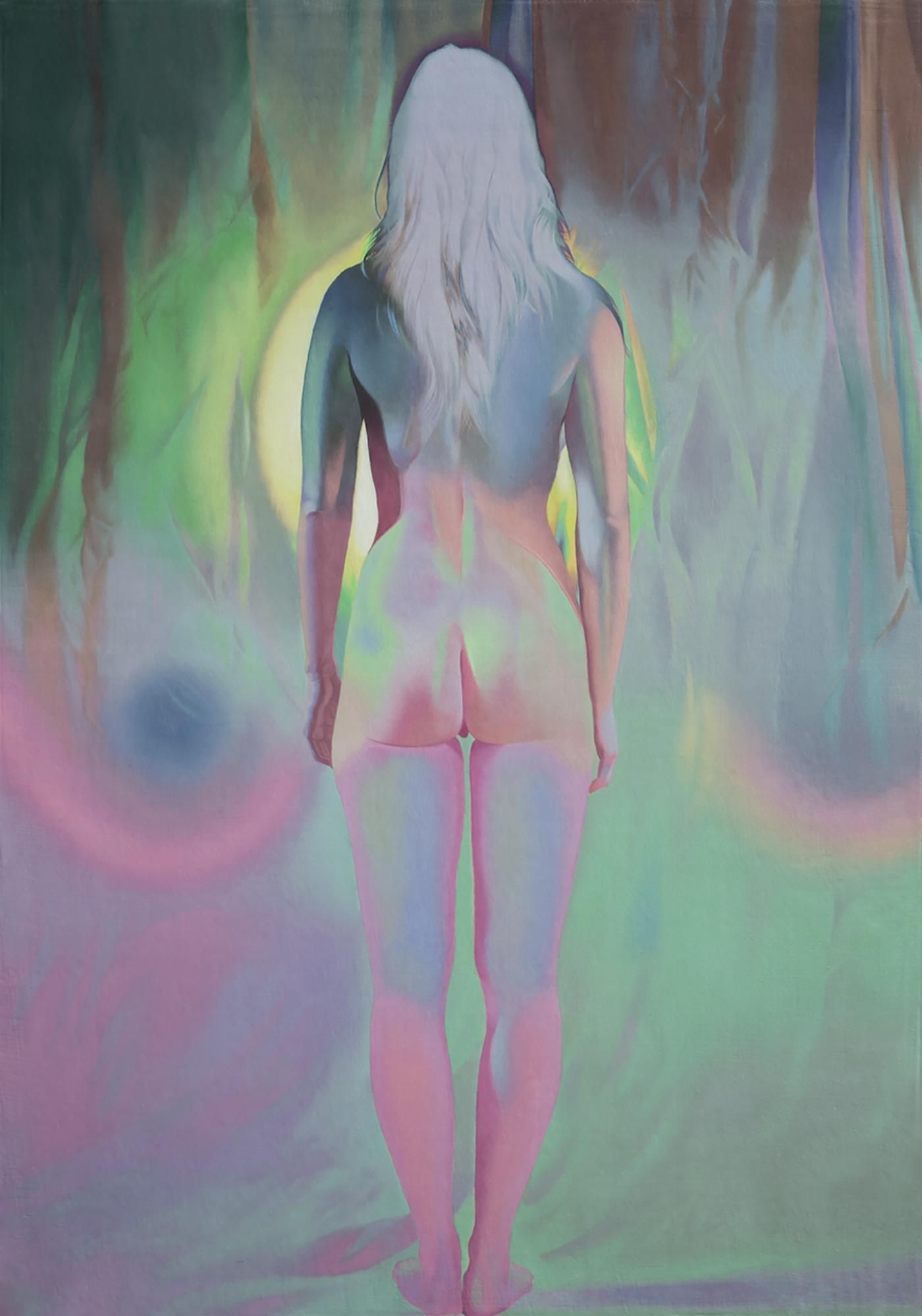 mujer desnuda arte figurativo contemporáneo