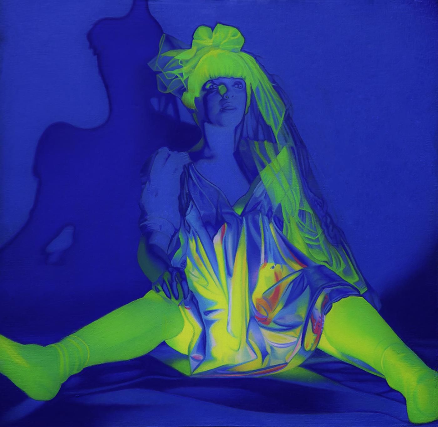 Cuadro de un niño arte moderno