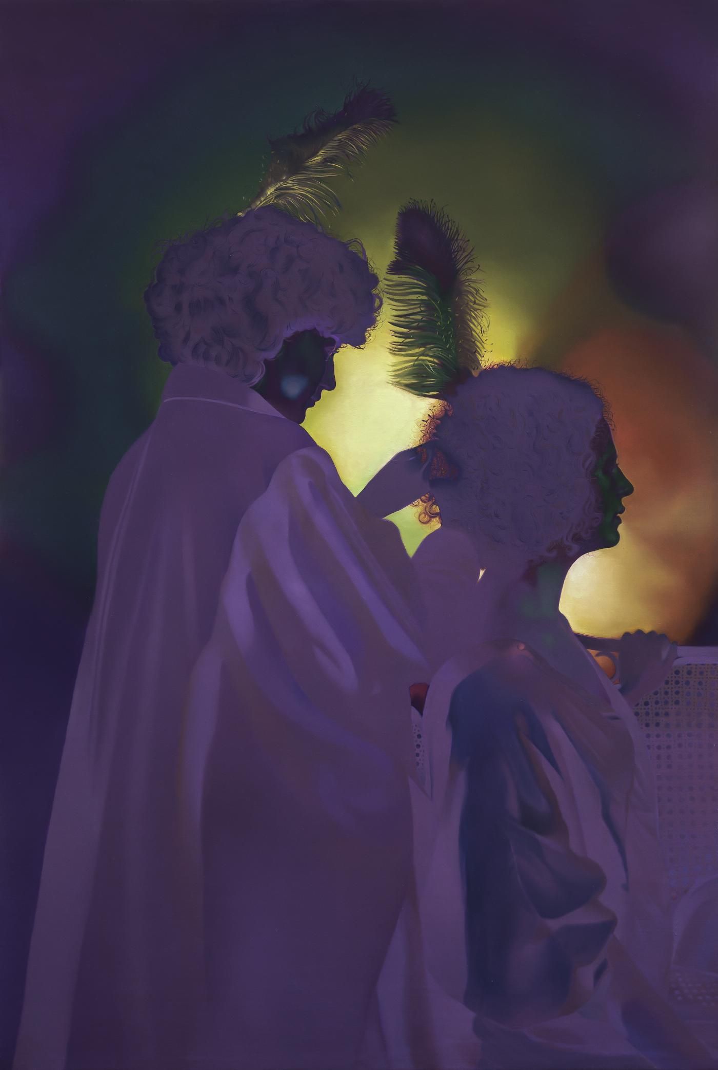 Cuadro artista emergente mexicano neofiguración 