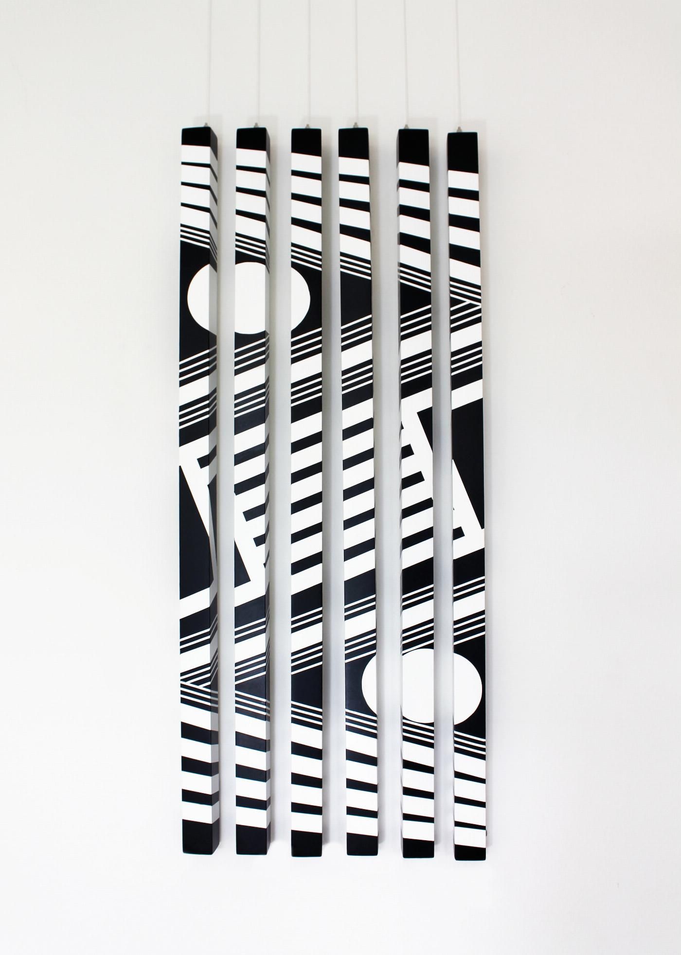 escultura mural minimal