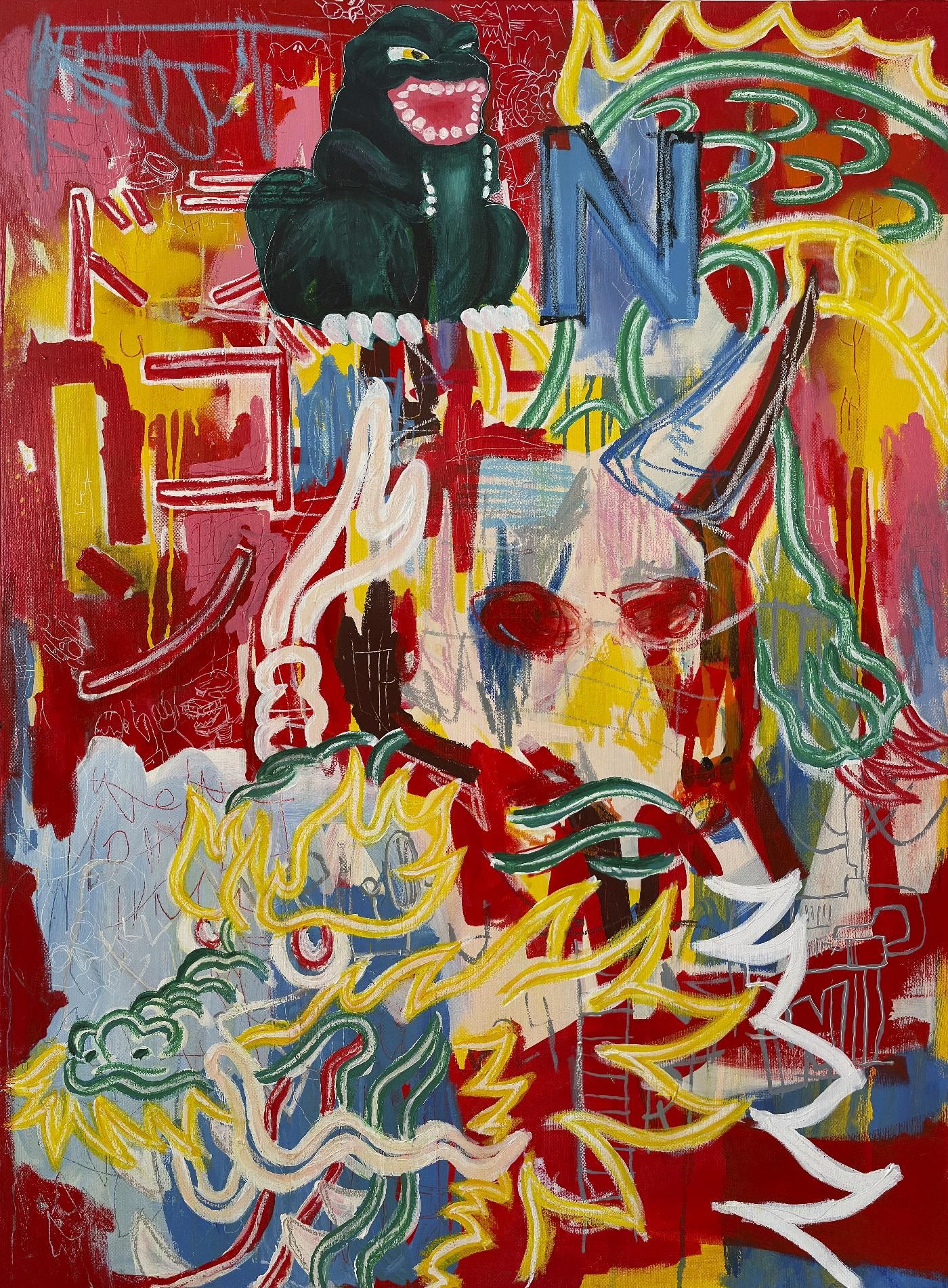 cuadros estilo basquiat